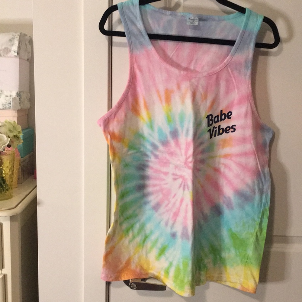 Tie Dye Babe Tank Top